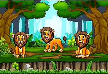 A lição dos 3 leões