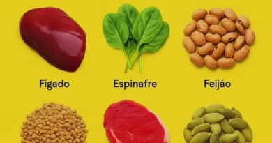 6 alimentos ricos em ferro