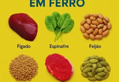 6 alimentos ricos em ferro