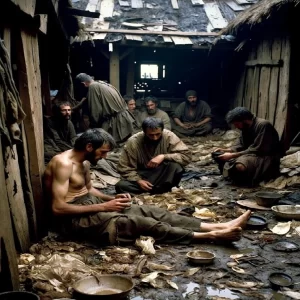 A vida cotidiana onde higiene era sugestão e o cheiro era parte do ambiente.