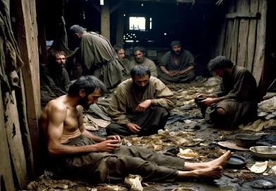 A vida cotidiana onde higiene era sugestão e o cheiro era parte do ambiente.