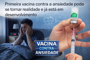 Primeira vacina contra ansiedade pode ser realidade